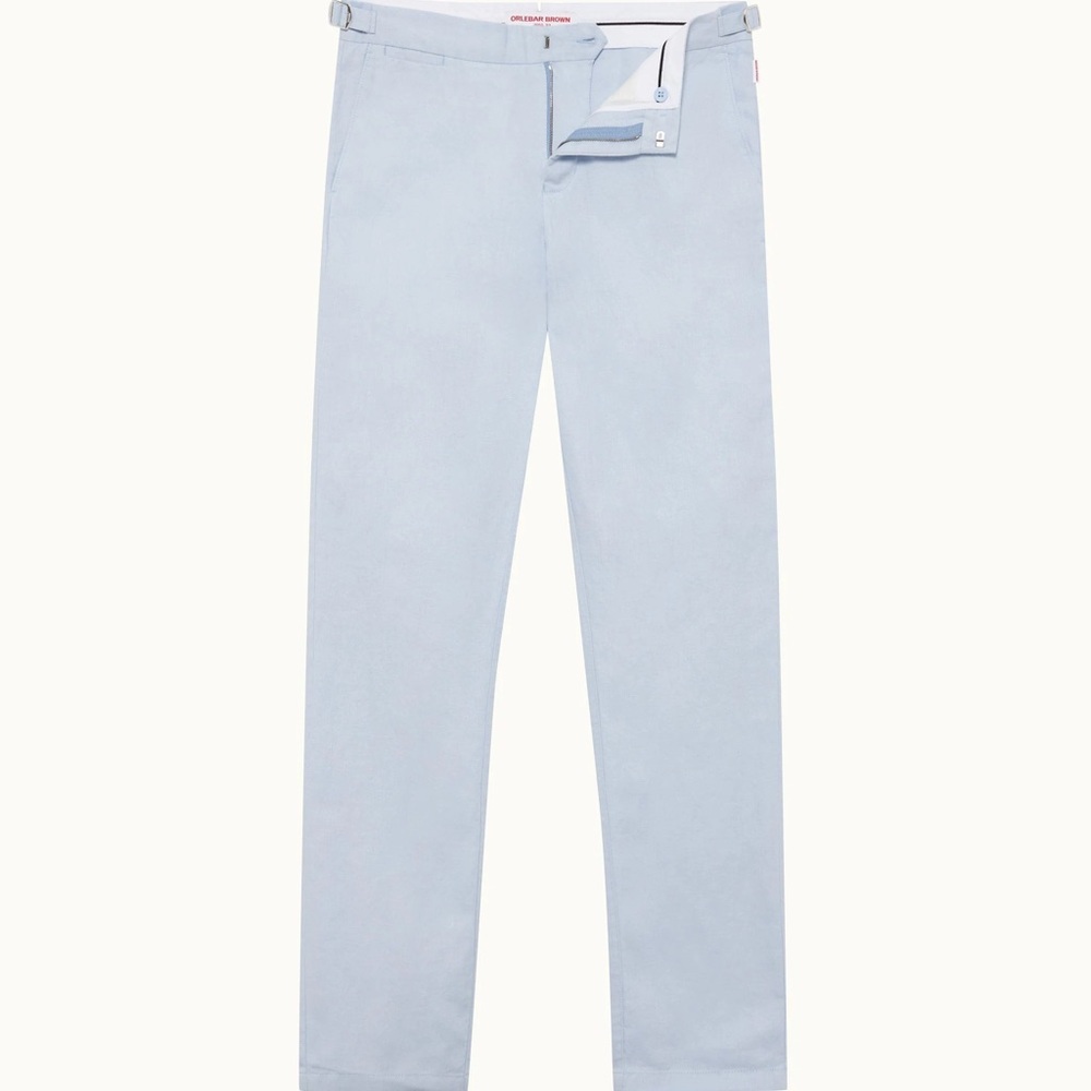 Orlebar Brown Blue Chinos Classic Tailored Fit